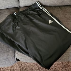 Adidas Stripe Black track pants 3xl?